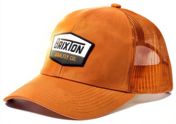 Cappello da camionista Brixton Regal Netplus rame cotone