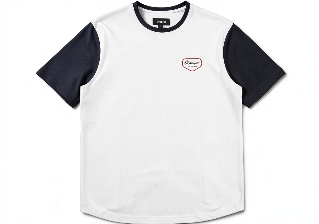 'T-shirt Brixton Novato indossata in un contesto casual'