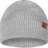 Berretto in Lana Merino Uomo Donna Taglia Unica Nero Grigio-0
