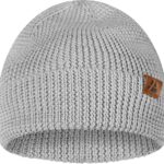 Berretto in Lana Merino Uomo Donna Taglia Unica Nero Grigio-0
