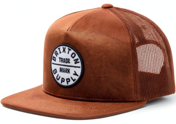 Brixton Cappello Uomo Pigna Ricamo Rete Posteriore Taglia-0