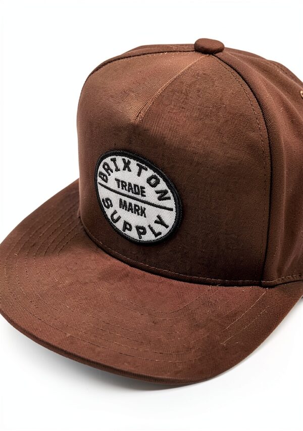 Brixton Cappello Uomo Pigna Ricamo Rete Posteriore Taglia-2