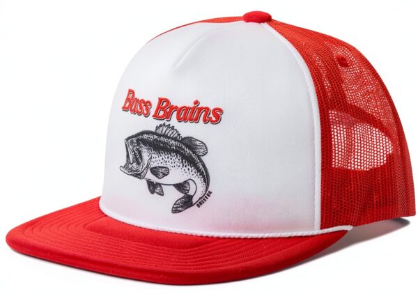 Brixton Cappello Trucker Rosso Unisex Snapback Streetwear