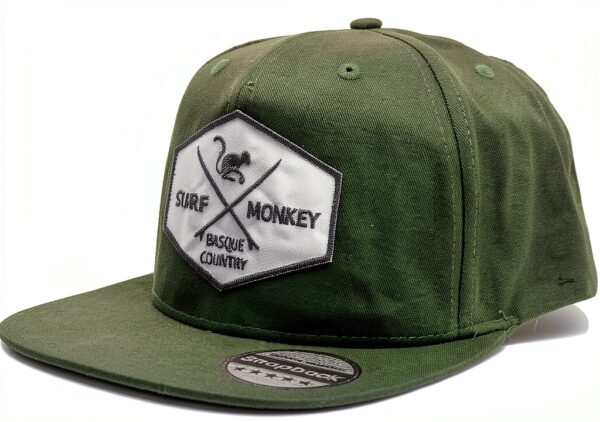 Cappellino Uomo Snapback Visiera Retro Surf Monkey Taglia