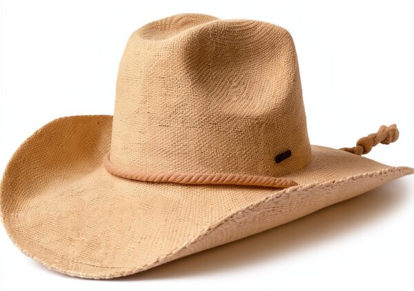Cappello da cowboy Brixton paglia Austin Western uomo beige