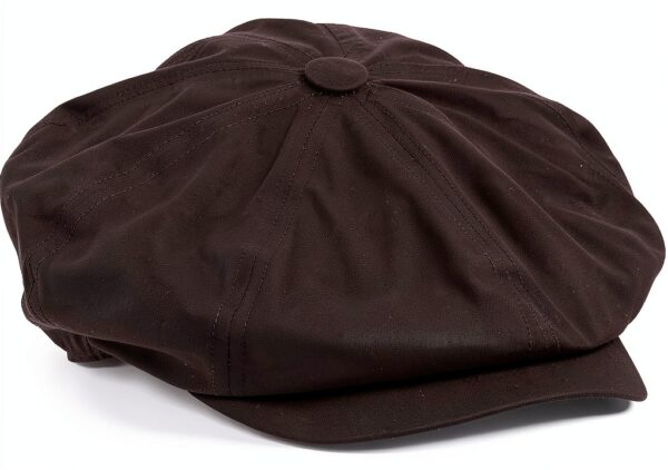 Cappello Baker Boy Walker Hawkes Cotone Cerato Impermeabile