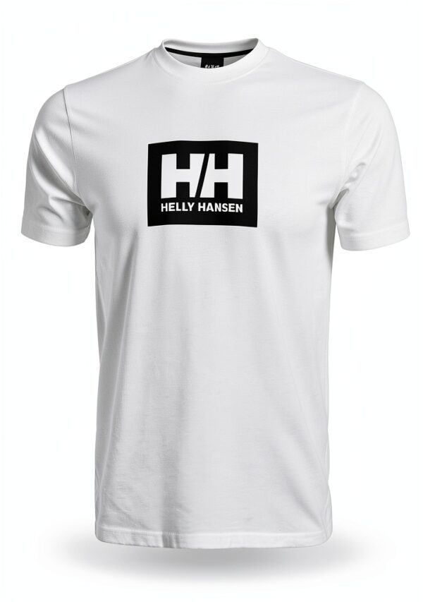 Helly Hansen T Shirt Uomo Logo Box Maglietta Girocollo