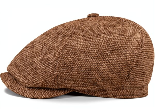 Stetson Coppola Lana Uomo Cappello Piatto Visiera Made EU