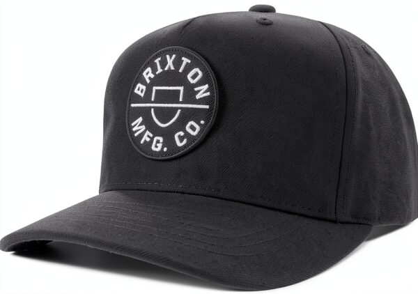 Brixton Crest C Snapback Cappellino Baseball Verde Scuro