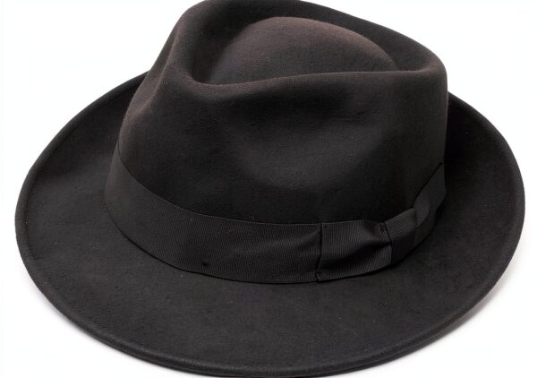 Borges Scott Fedora Cappello a Goccia Lana Impermeabile Uomo