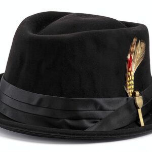 Cappello a tesa larga Nero L accessorio moda stile casual-0