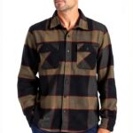 Camicia Uomo Brixton Stampa Personalizzata Vestibilità-0