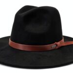 Cappello Brixton feltro lana cinturino pelle unisex adulto-0
