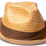 Fedora Brixton paglia fascia metallo unisex adulto-0