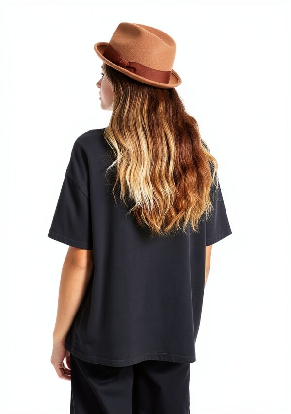 Cappello Fedora Brixton lana feltro tesa larga unisex-7