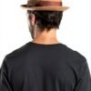 Cappello Fedora Brixton lana feltro tesa larga unisex-5