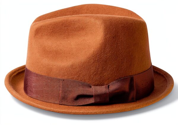 Cappello Fedora Brixton lana feltro tesa larga unisex-2