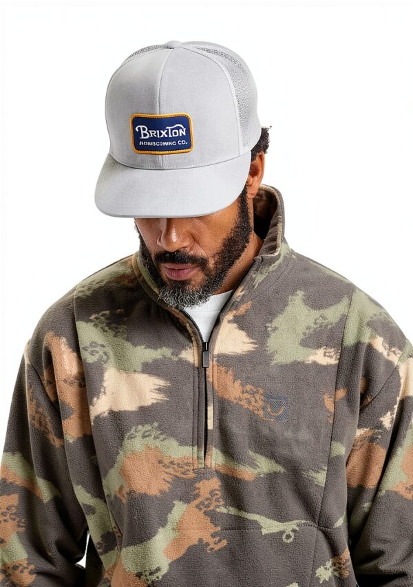cappello da camionista Brixton in cotone snapback-5