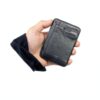 Porta carte Vaultskin BRIXTON Pelle Premium Unisex-5