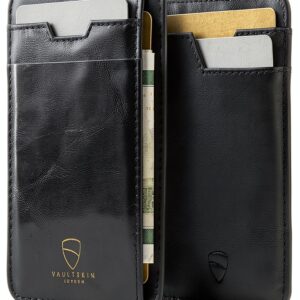 Porta carte Vaultskin BRIXTON Pelle Premium Unisex-0