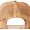 Brixton Pledge Mesh Snapback Trucker Cappellino Uomo Verde Oliva-1