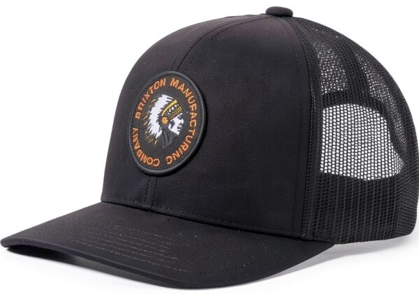 Cappello baseball Brixton Nero Taglia unica con rete riciclata-0