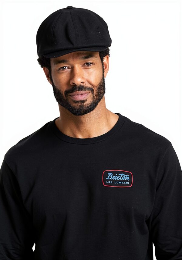 Berretto Brixton Fenway Snap Unisex Nero Taglia Unica-3