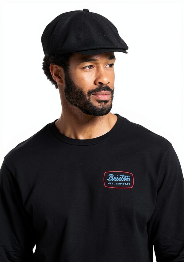 Berretto Brixton Fenway Snap Unisex Nero Taglia Unica-6