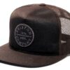 Cappellino snapback Brixton uomo - acrilico e lana, colore grigio-0
