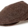 Berretto Newsboy Brixton Nero con tesa a scatto e fodera-0
