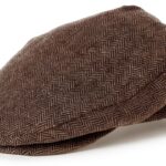 Berretto Newsboy Brixton Nero con tesa a scatto e fodera-0