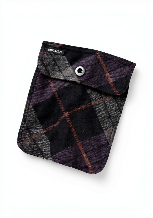 Brixton Camicia Uomo Nero Carbone Botton-down Vestibilità XXL-4