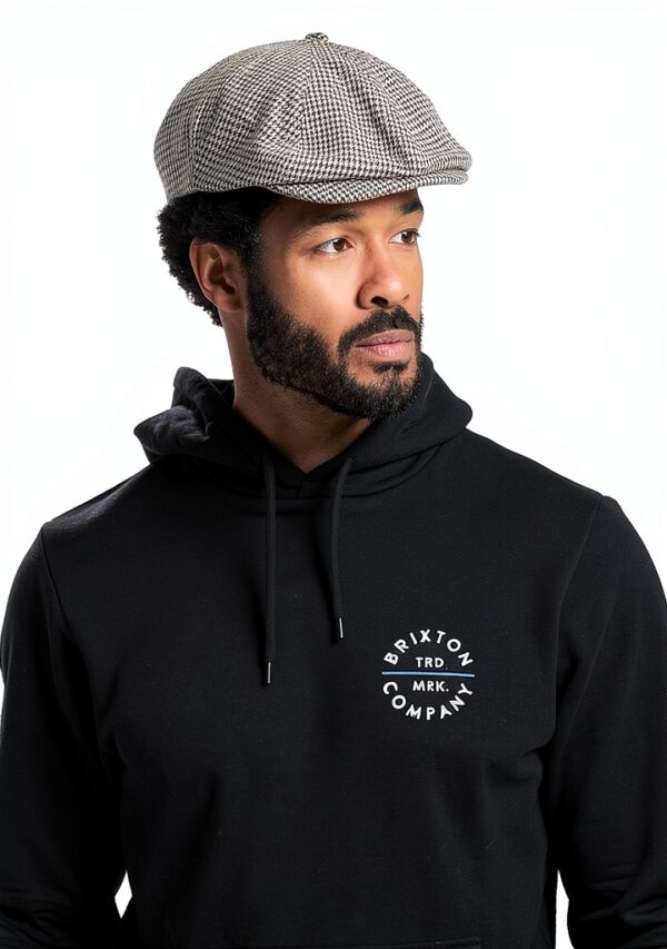 Brixton Berretto Fenway Snap Unisex Taglia Unica Tan/Nero Poliestere-3