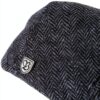 Berretto Newsboy Brixton Nero con tesa a scatto e fodera-3