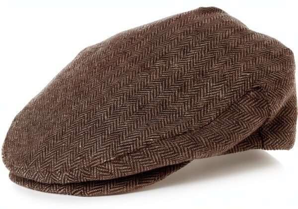 Berretto Newsboy Brixton con orlo a scatto e fodera personalizzata-0