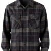 Brixton Camicia Uomo Nero Carbone Botton-down Vestibilità XXL-3