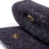 Berretto Newsboy Brixton con orlo a scatto e fodera personalizzata-4