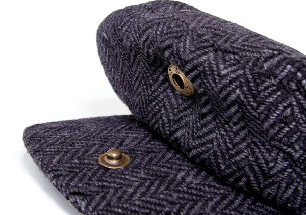Berretto Newsboy Brixton con orlo a scatto e fodera personalizzata-4