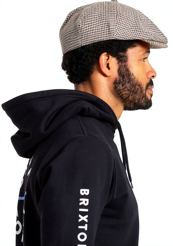 Brixton Berretto Fenway Snap Unisex Taglia Unica Tan/Nero Poliestere-4