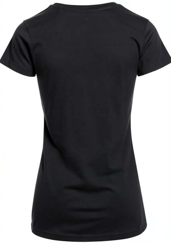 T-shirt donna Build Your Brand BY086 casual nero XS-5XL-3