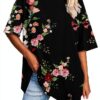 T-Shirt Oversize a Maniche Corte da Donna con Stampa, Tuniche morbide, Girocollo, Casual, morbide, Top Maglietta Scritta Personalizzata Maglietta Coreana Donna T-Shirt Donna Bianca-0