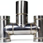O.V.S. Fumaiolo Lamiera Zincata Ad H Diametro 12 cm Argento-0