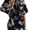T-Shirt Oversize a Maniche Corte da Donna con Stampa, Tuniche morbide, Girocollo, Casual, morbide, Top Maglietta Scritta Personalizzata Maglietta Coreana Donna T-Shirt Donna Bianca-2