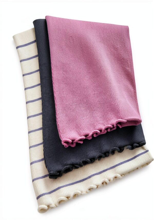 NEXT Ragazza Confezione 3 Leggings Svasati a Coste-3