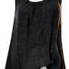 Camicie Larghe Gilet Camicetta più Cotone Ampio Senza Maniche in Lino t-Shirt da Donna Canotte da Donna Camicetta da Donna Camicie Cotone Maniche Lunghe-0