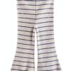NEXT Ragazza Confezione 3 Leggings Svasati a Coste-1