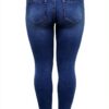 Only Caraugusta HW SK DNM Jeans MBD Noos Skinny Donna-2