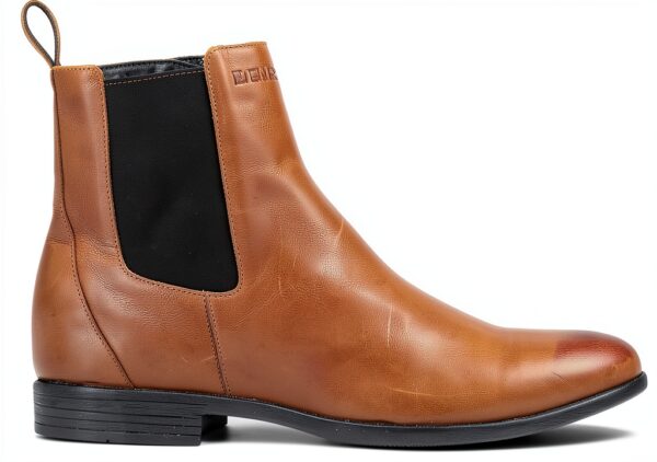 Overlap Chelsea Scarpe da Uomo Beige Taglia 40, Calzature Protettive-5