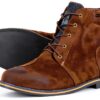 Overlap Ovp 79 - Scarpe da uomo in pelle scamosciata marrone taglia 39-0