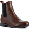 Overlap Chelsea - Scarpe da uomo marrone taglia 39, protezione-5
